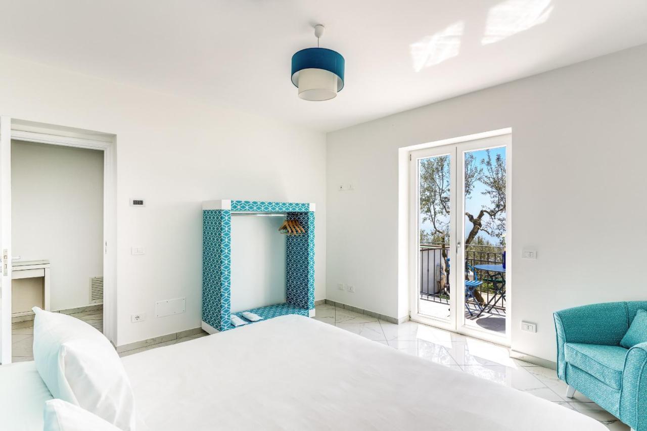 Villa Rusinella Minimalist Retreat With Sea Views Massa Lubrense Eksteriør billede
