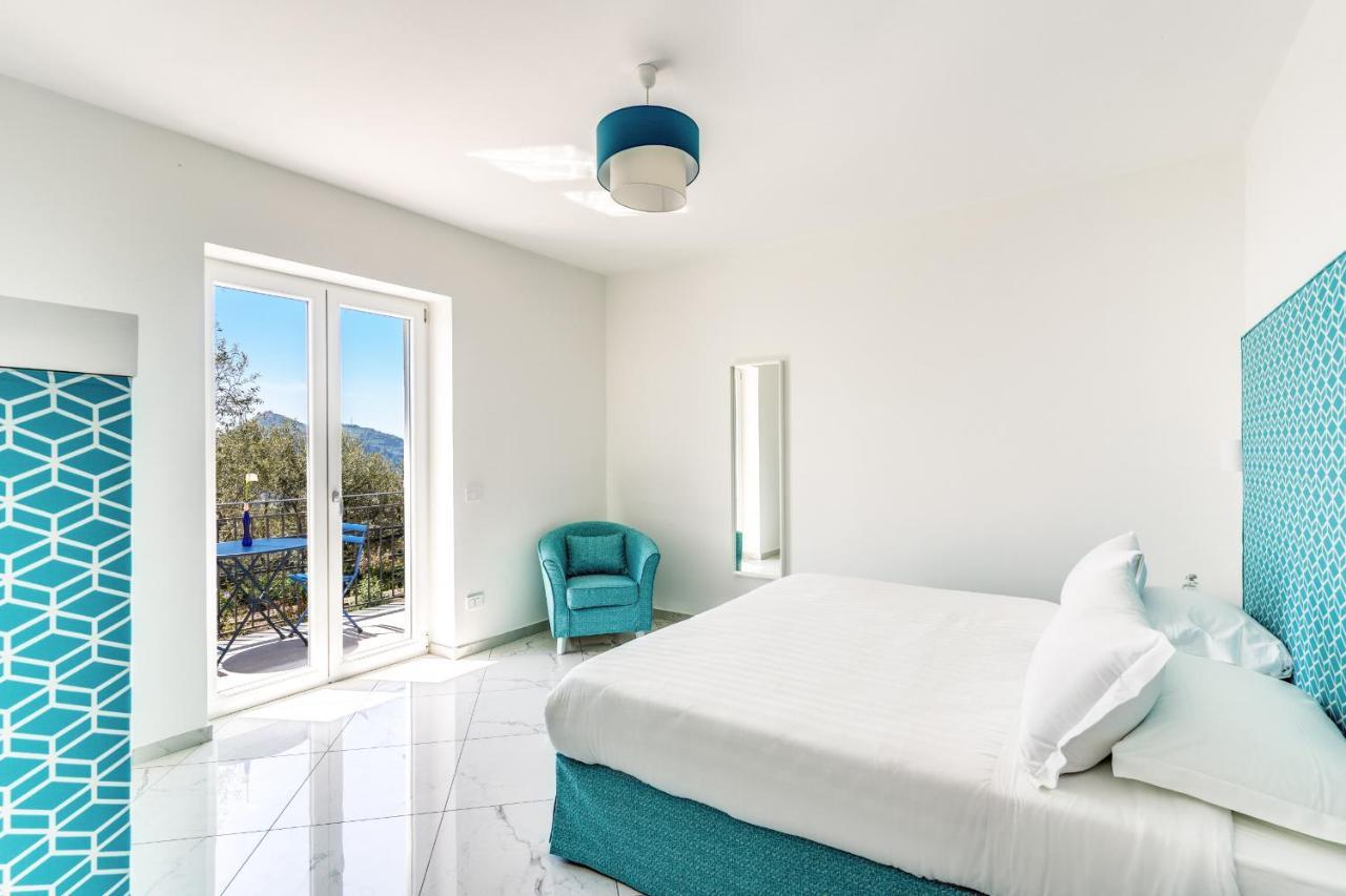 Villa Rusinella Minimalist Retreat With Sea Views Massa Lubrense Eksteriør billede