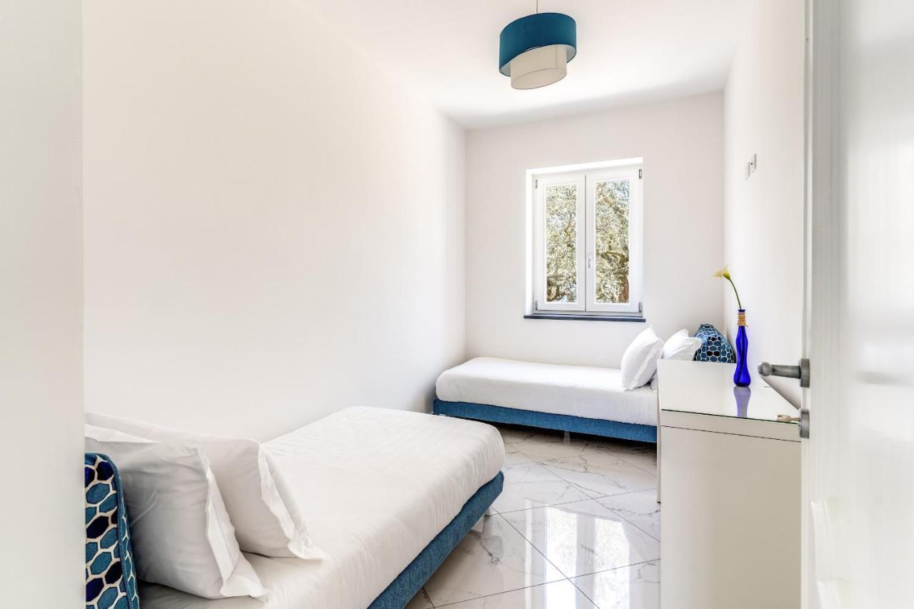 Villa Rusinella Minimalist Retreat With Sea Views Massa Lubrense Eksteriør billede